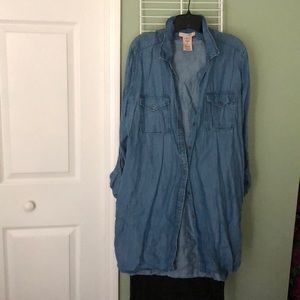 Denim tunic